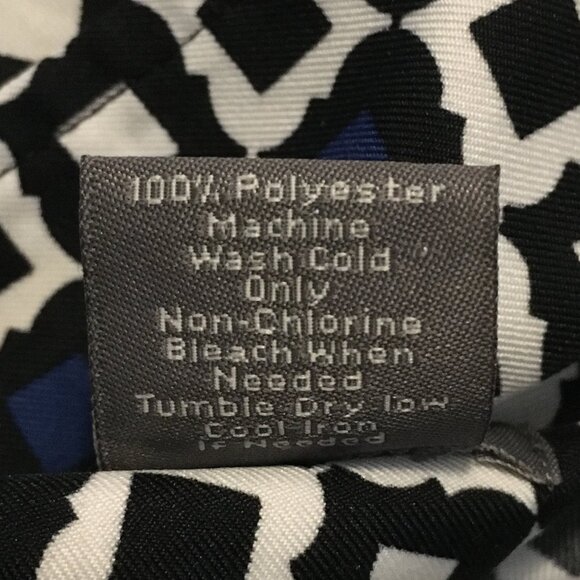 Ann Taylor Designer Ogee Print Tie Hem Dress Shirt - Picture 10 of 16